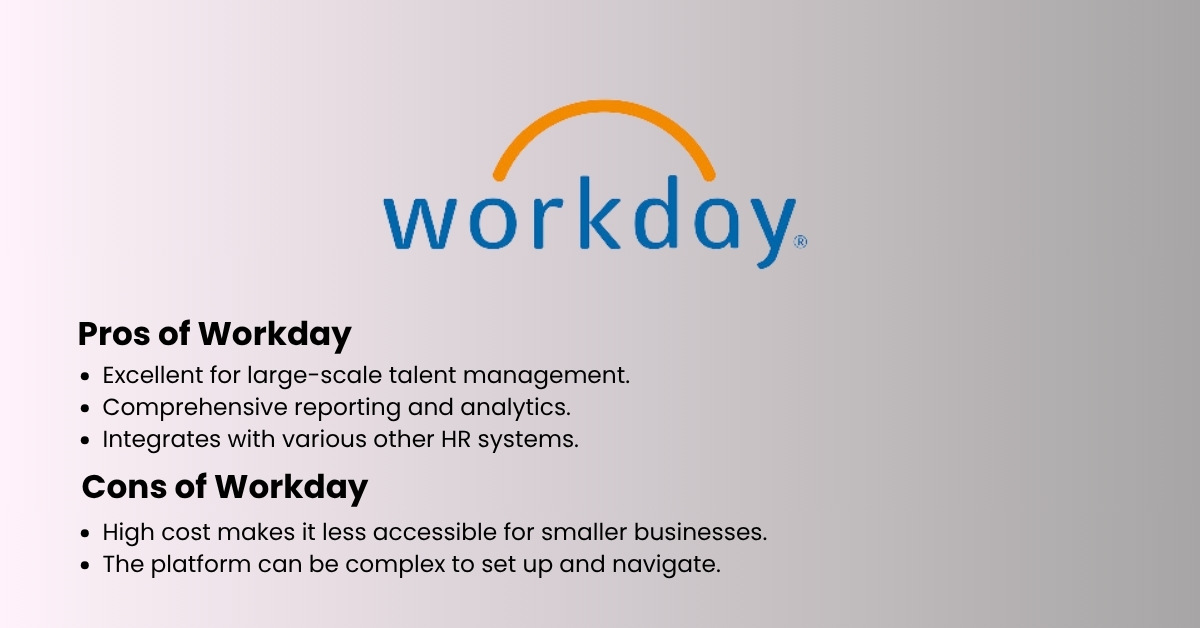 Workday. talent