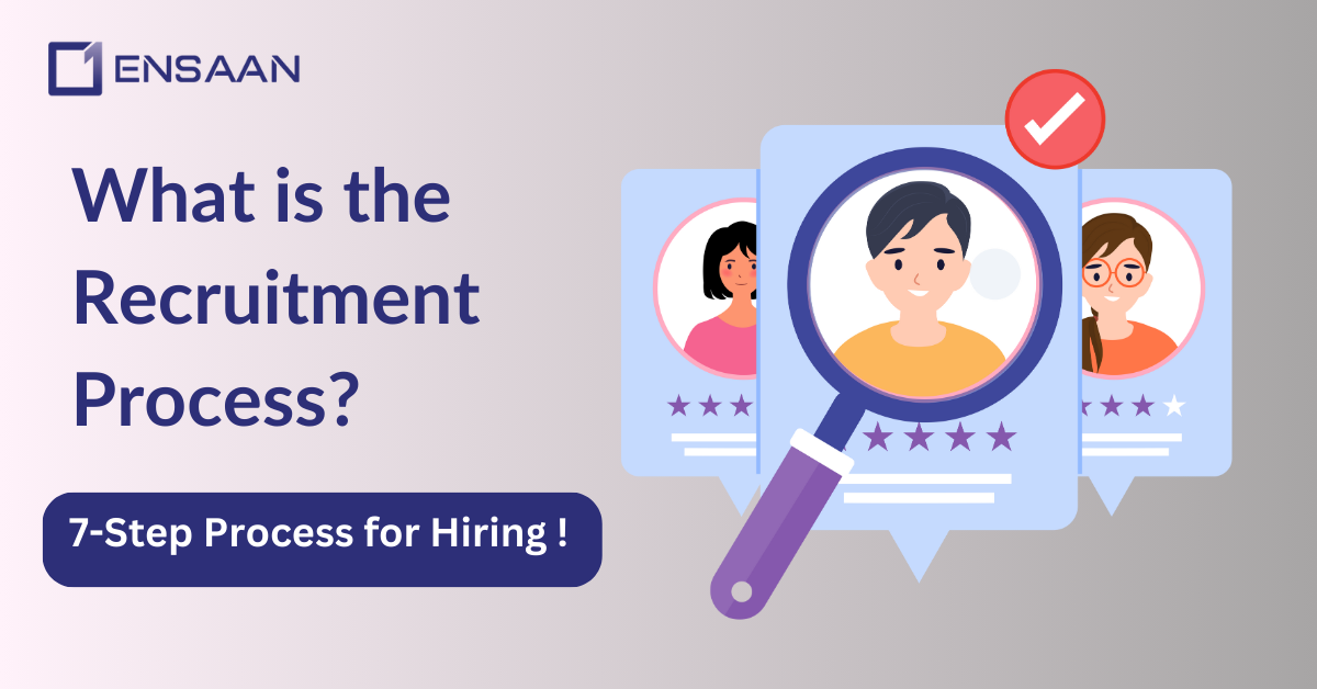 What is Recruitment process? Ensaantech.com: Step Recruitment Process to Hiring
