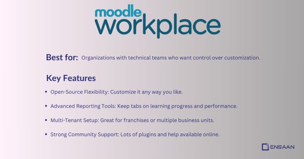 Moodle Workplace 